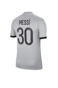 Paris Saint-Germain Lionel Messi #30 Fotballdrakt Borte Klær 2022-23 Korte ermer